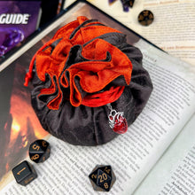 Load image into Gallery viewer, The Hellion's Heart Dice Bag