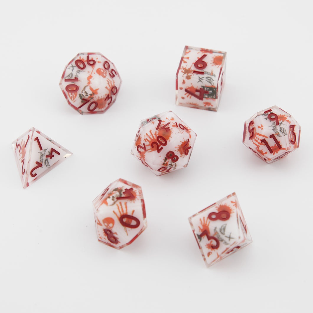 Pure Rage Resin Dice