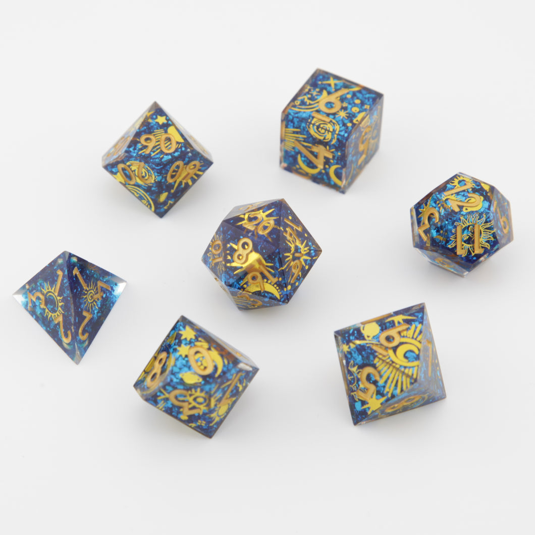 Runic Mysteries Resin Dice