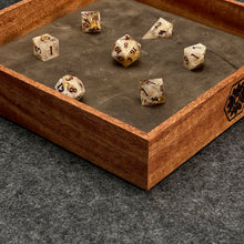 Load image into Gallery viewer, African Mahogany Dice Tray
