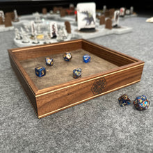 Load image into Gallery viewer, Walnut and Maple Dice Tray
